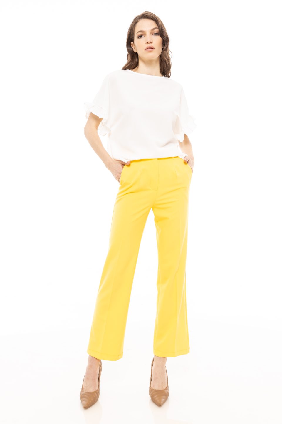 pantalon-offcei-cu-talie-inalta-Irma-galben