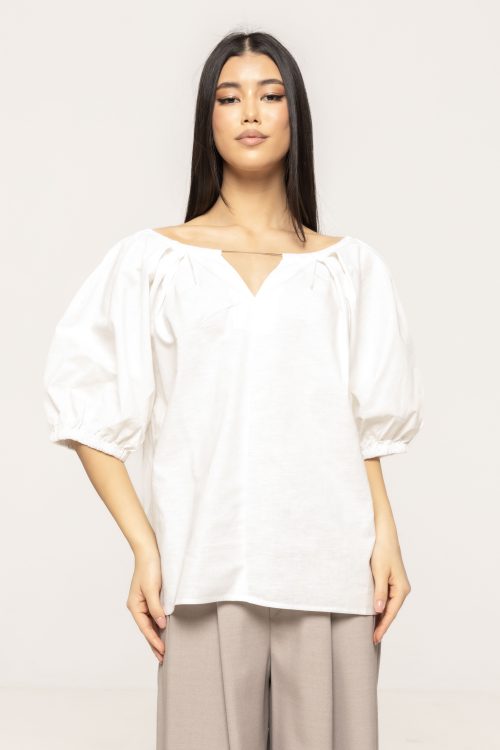 Bluza cu lantisor la spate Elena