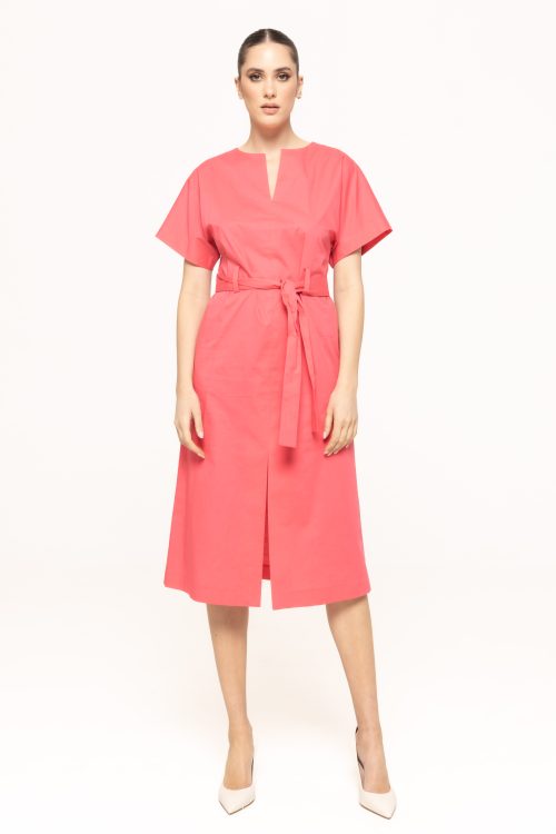 Rochie cu cordon in talie Barbara
