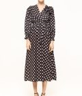 Rochie cu imprimeu buline Zoe