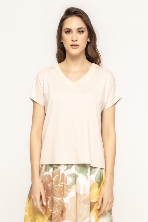Bluza cu maneca scurta Irina
