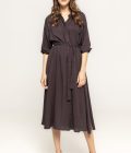 Rochie lejera cu cordon in talie Helena