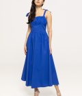 Rochie midi cu bretele Noella