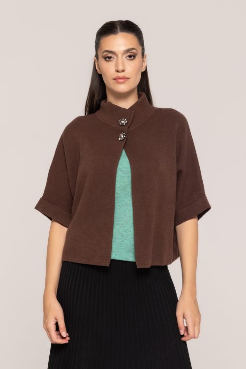 Capă scurtă din tricot Selena