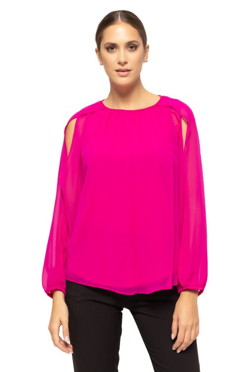 Bluza cu maneci despicate Roza