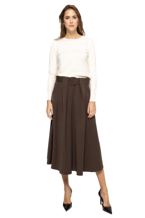 Fusta cu curea în talie Sabrina 