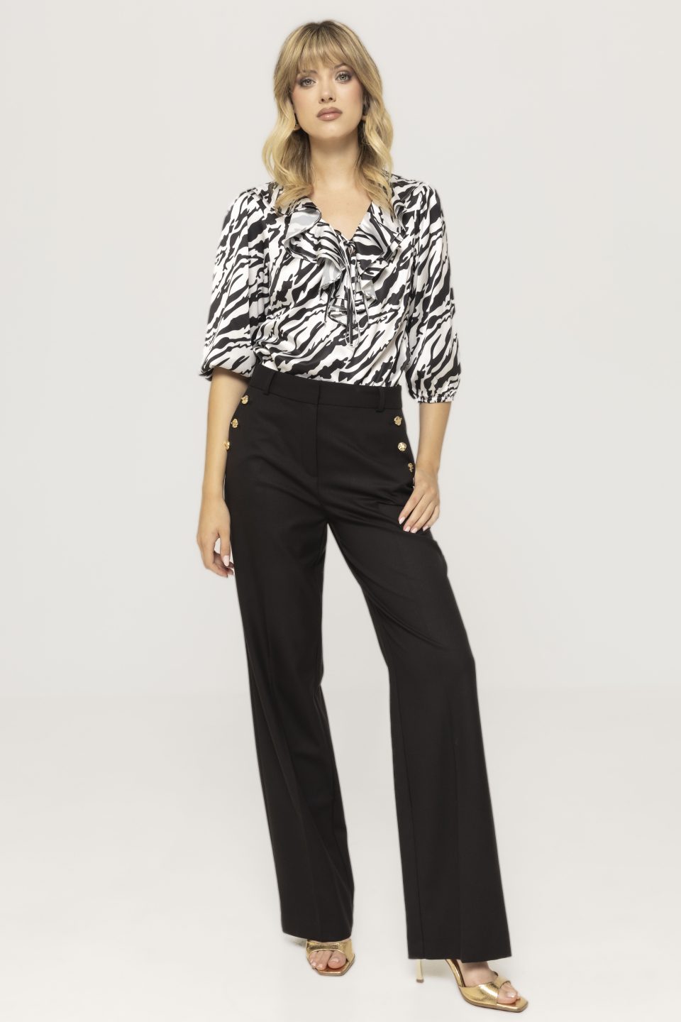Pantalon office evazat Sabina