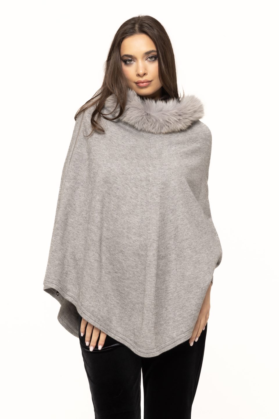 Capa cu fermoar lateral Irene