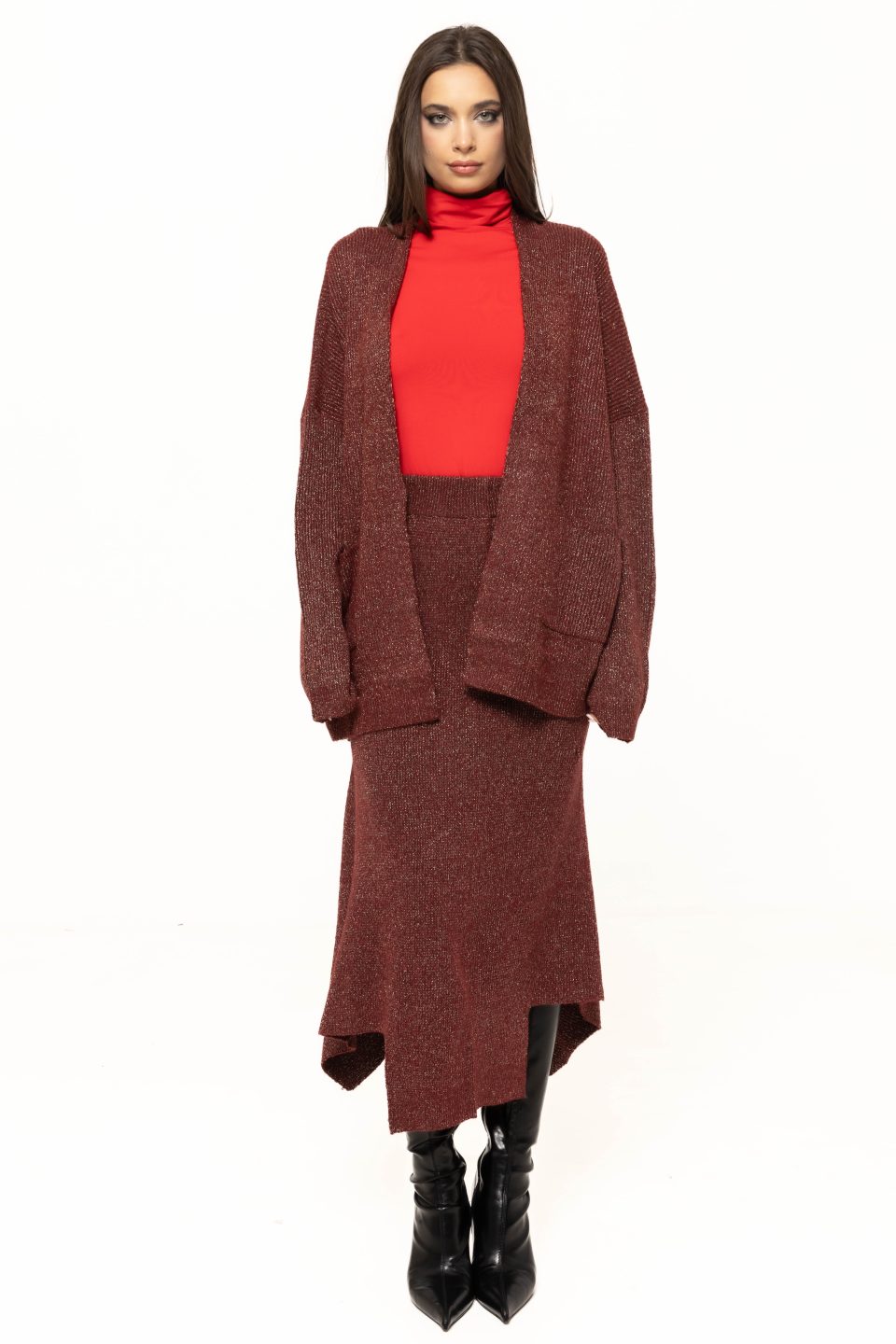 Fusta lunga asimterica Edith