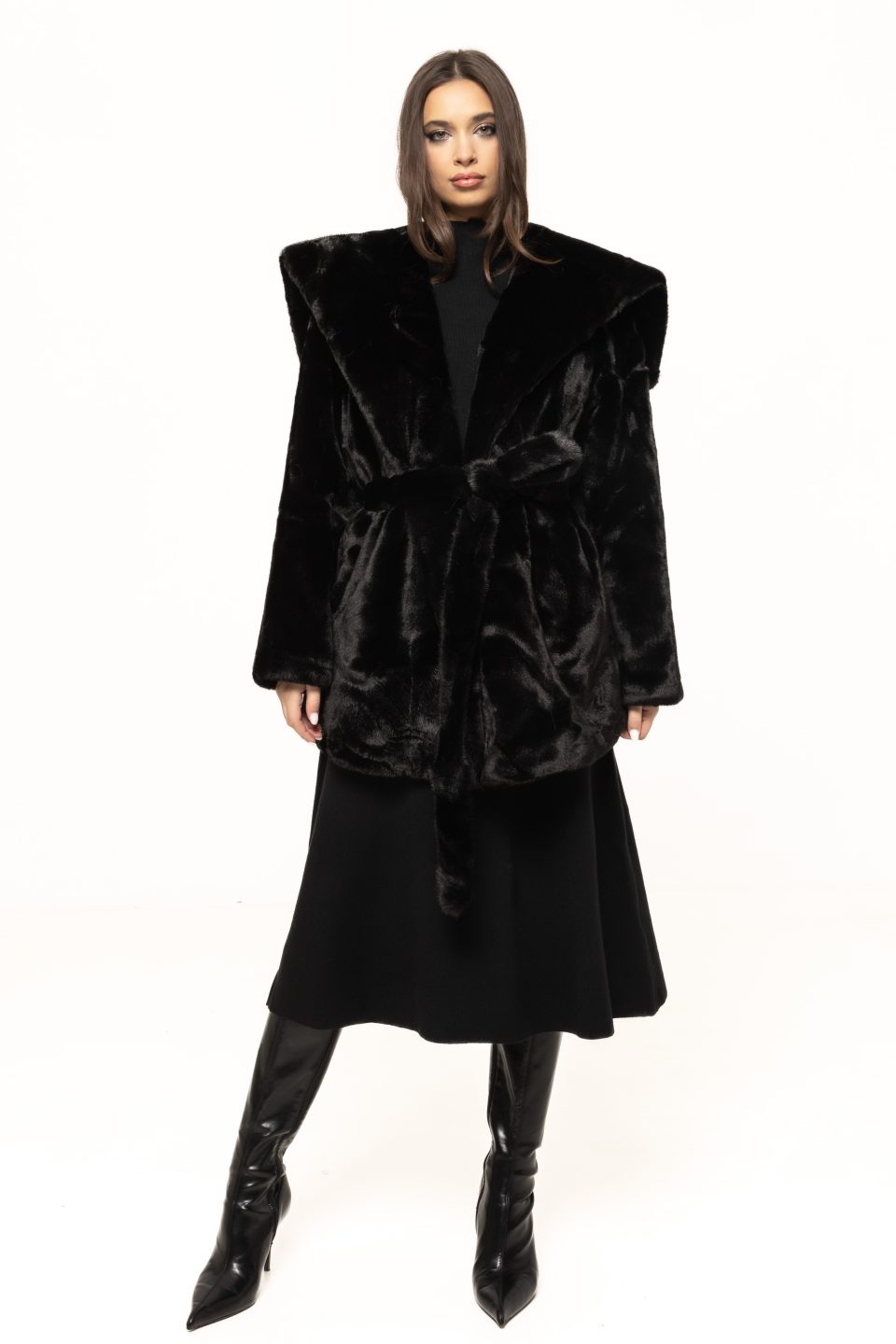 Jacheta cu cordon în talie Mayra