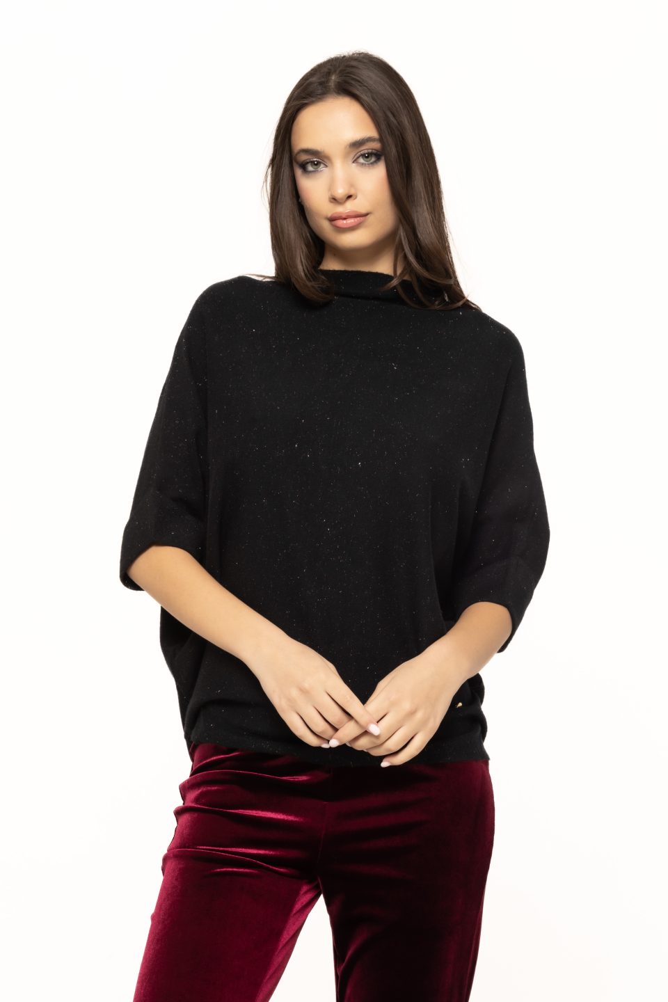 Pulover cu sclipici Angi