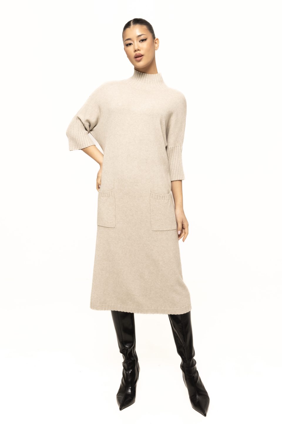 Rochie casual cu buzunare Tamara