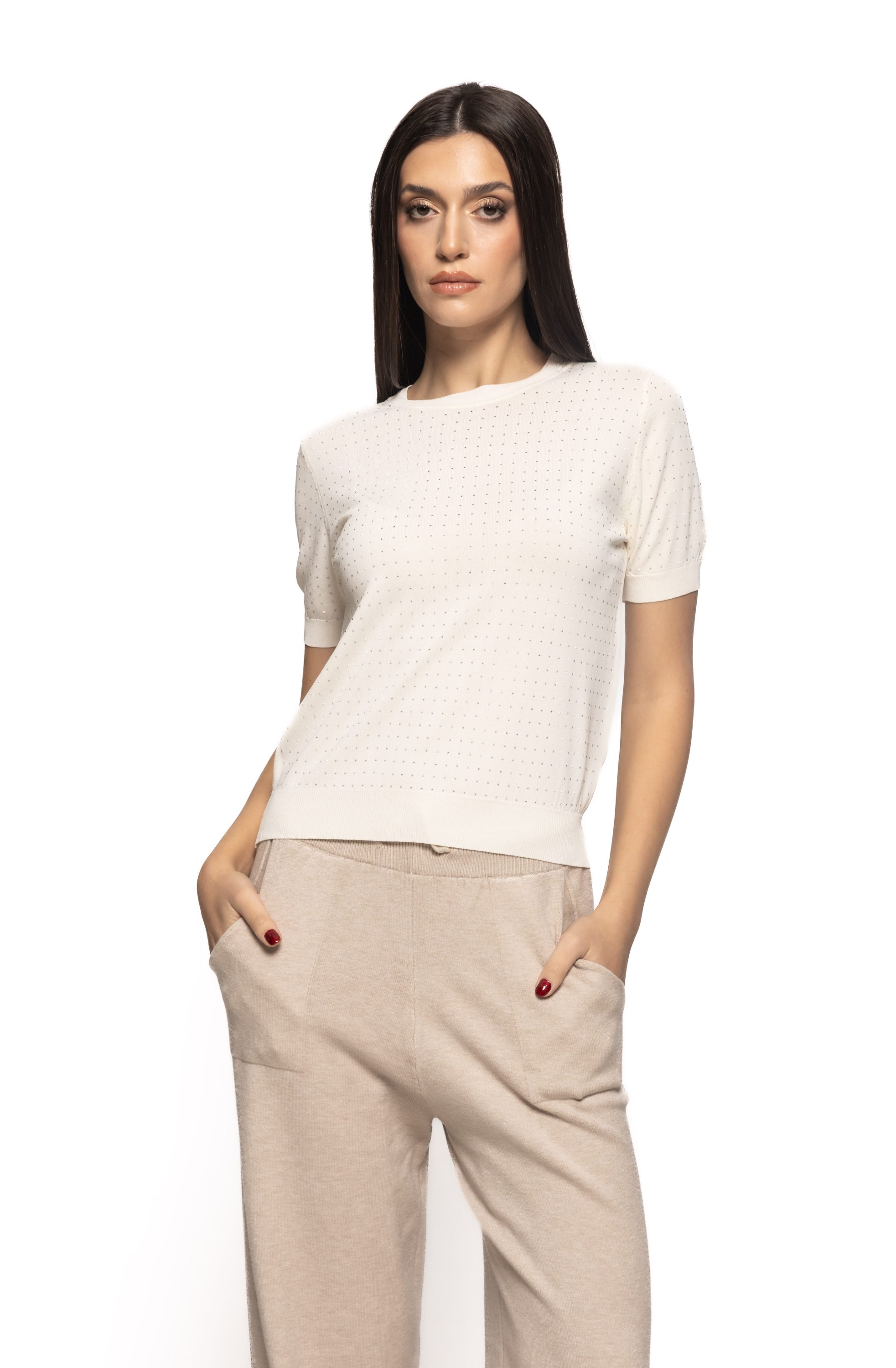 Bluza cu strasuri Brook