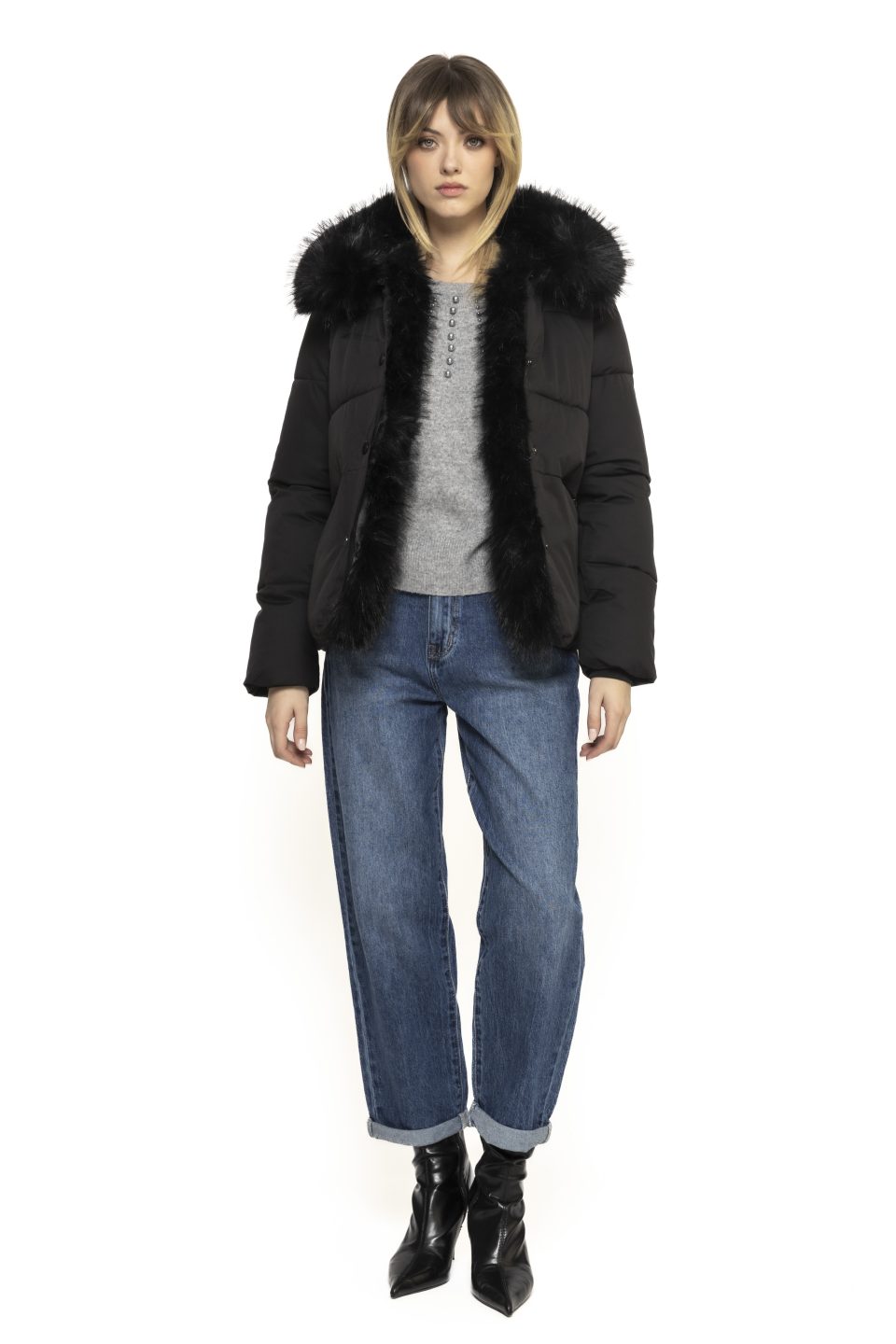 Geaca scurta cu buzunare Aris