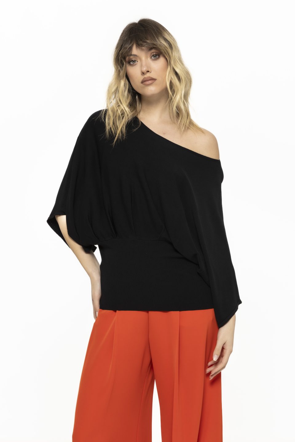 Bluză cu talie lată Nadia