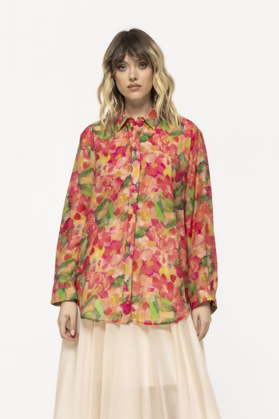 Camasa cu diferite imprimeuri Sara