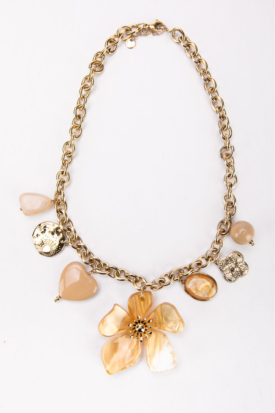 Colier cu pandantive florale Teo