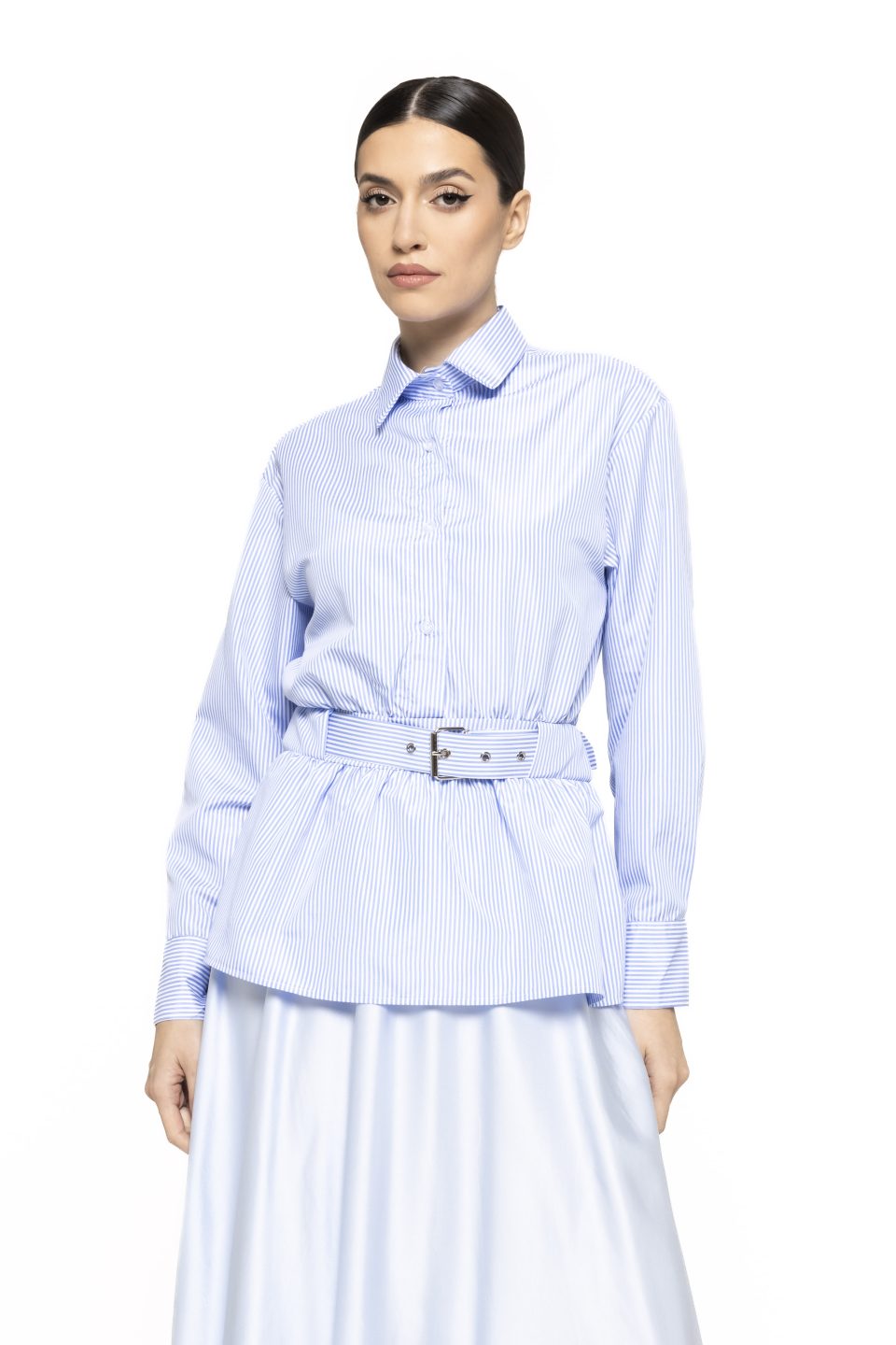 Camasa cu curea in talie Ema