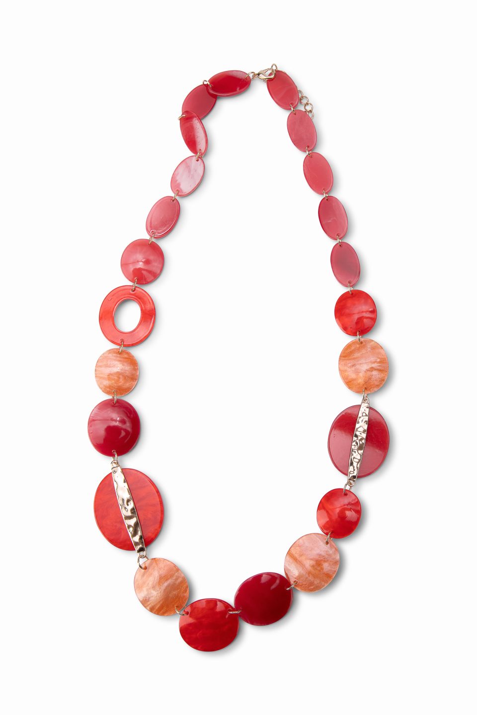 Colier cu elemente rotunde Lina