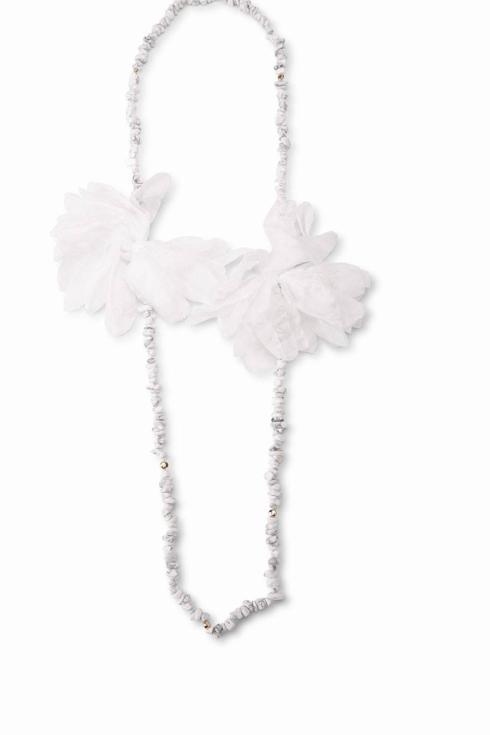 Colier cu flori decorative Roxana