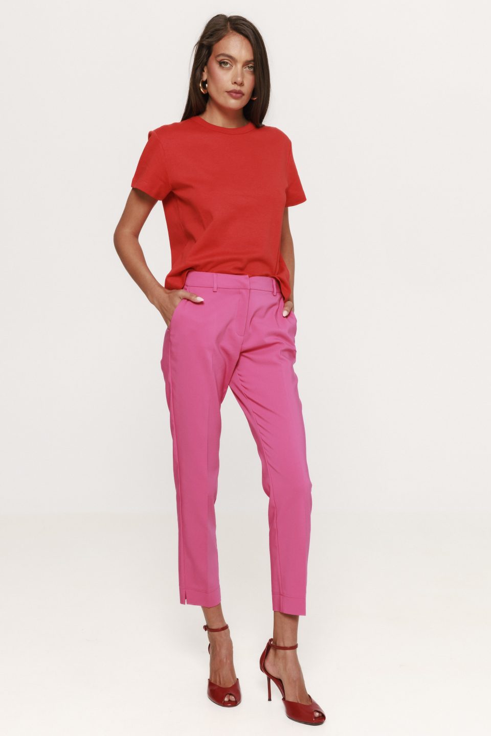 Pantalon office conic Patricia – eleganță definită și confort pentru un look impecabil