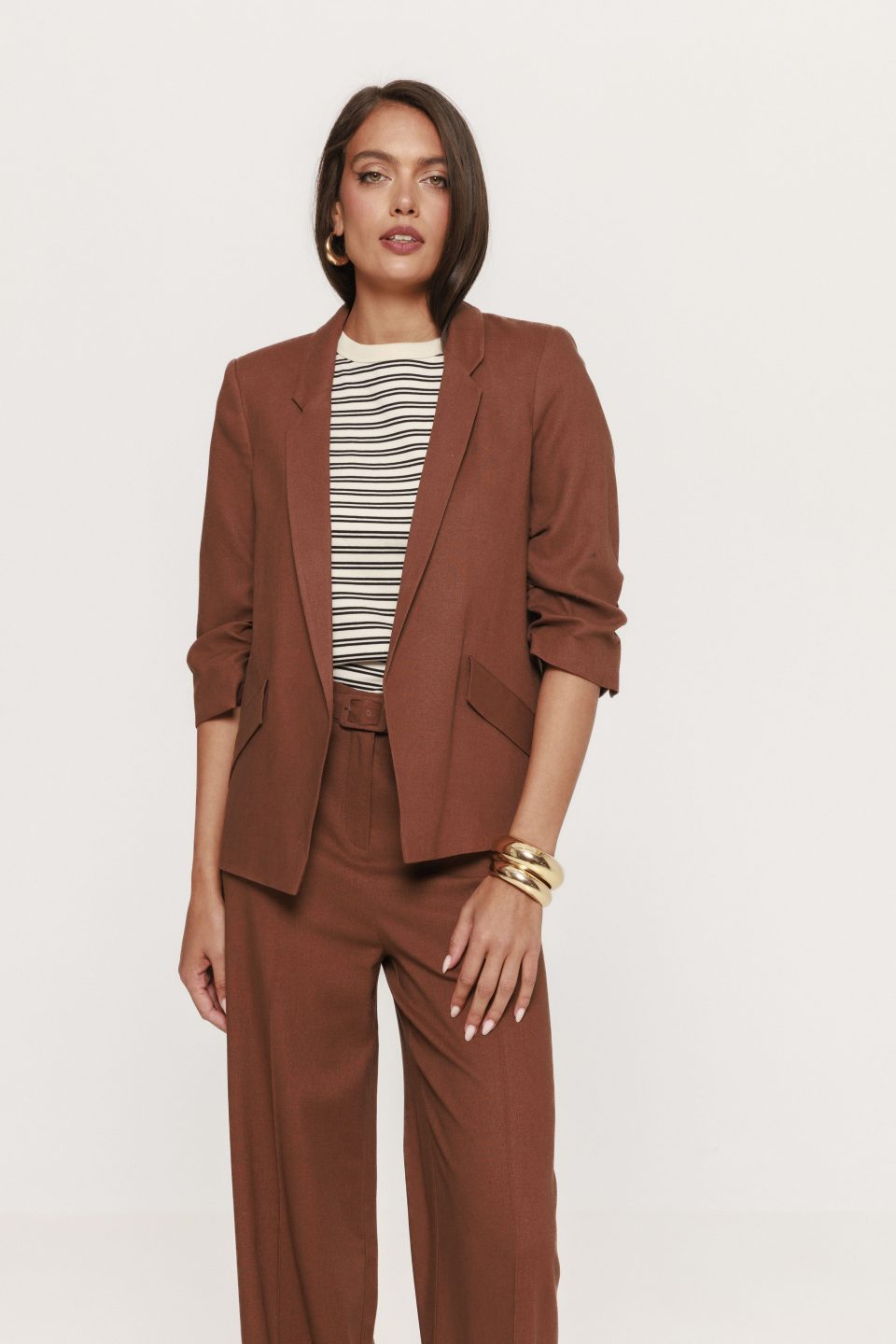 Sacou  cu mânecă trei sferturi Denisa