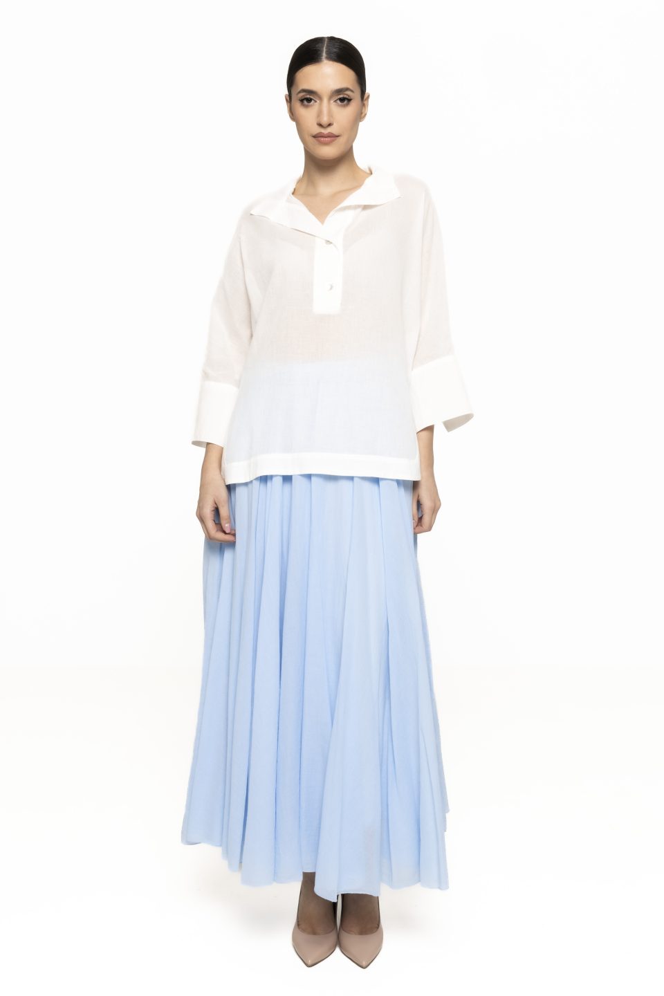 Camasa lejera cu nasturi Mihaela