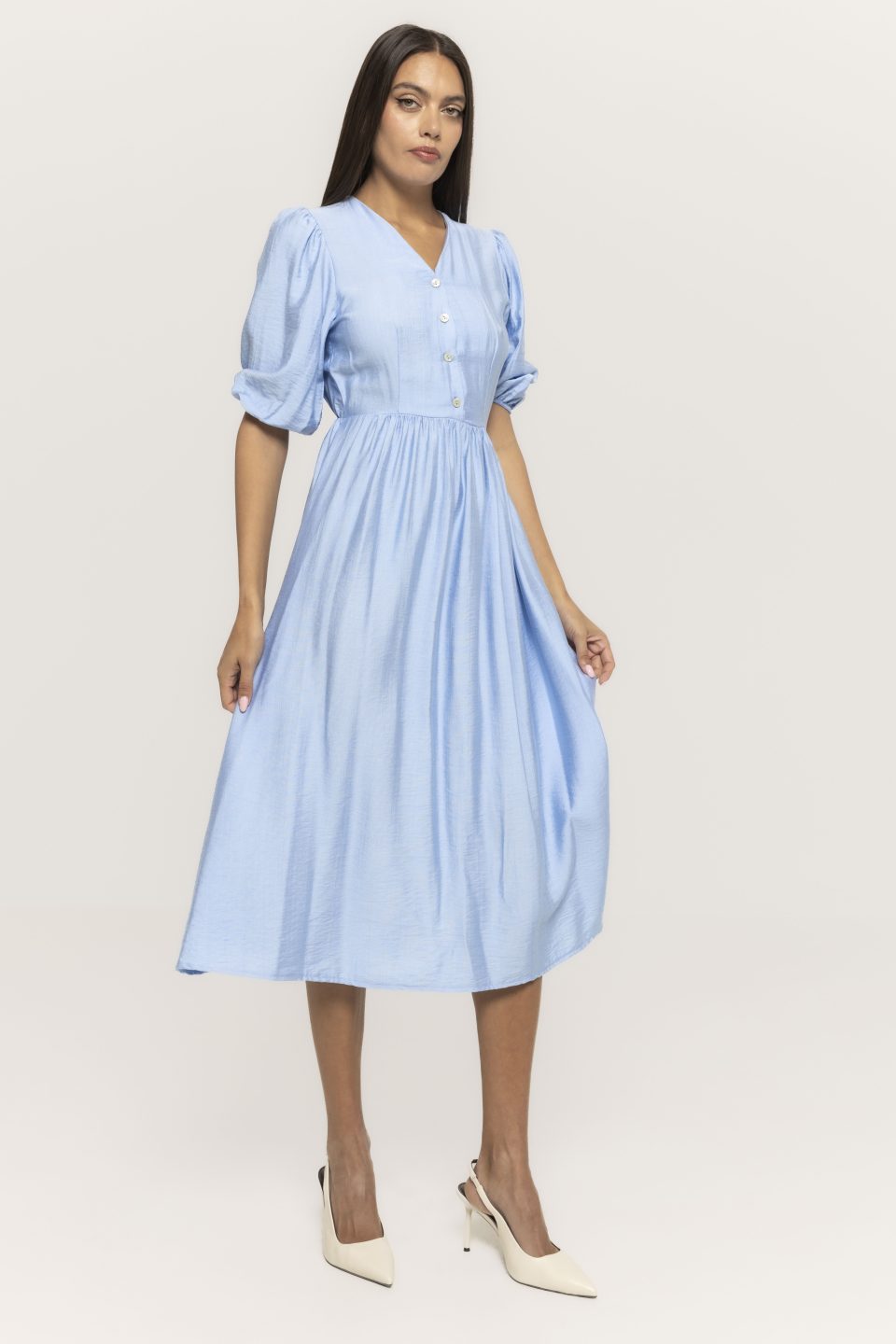 Rochie cu elastic in talie Radiana