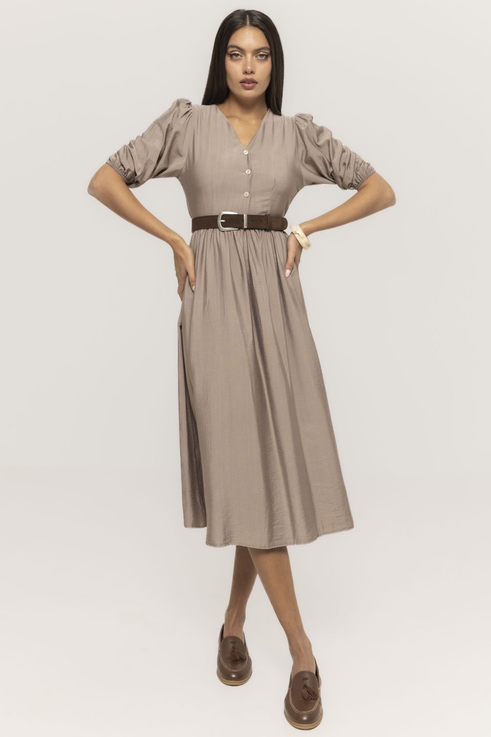 Rochie cu elastic in talie Radiana