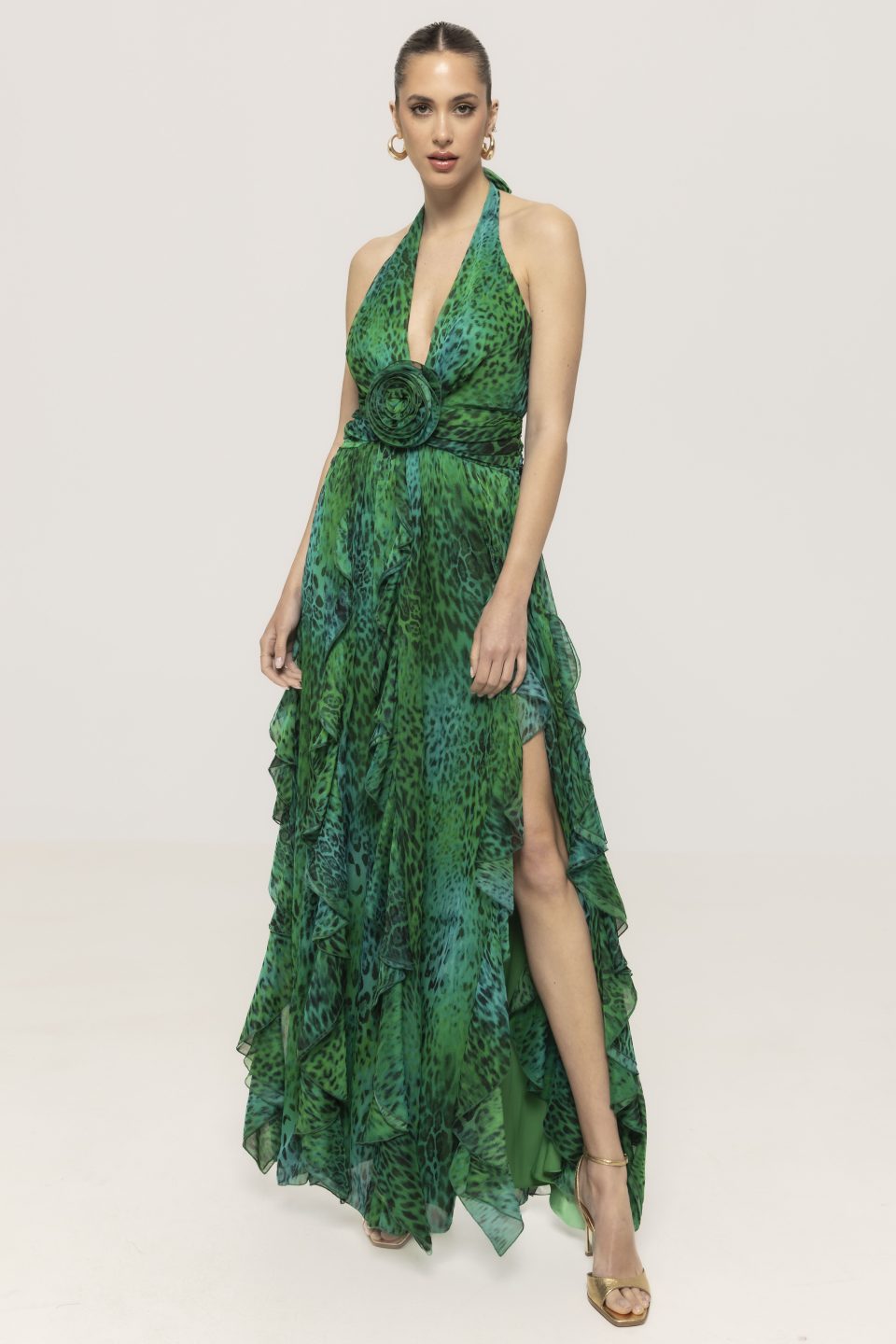 Rochie de seară cu imprimeu Celia