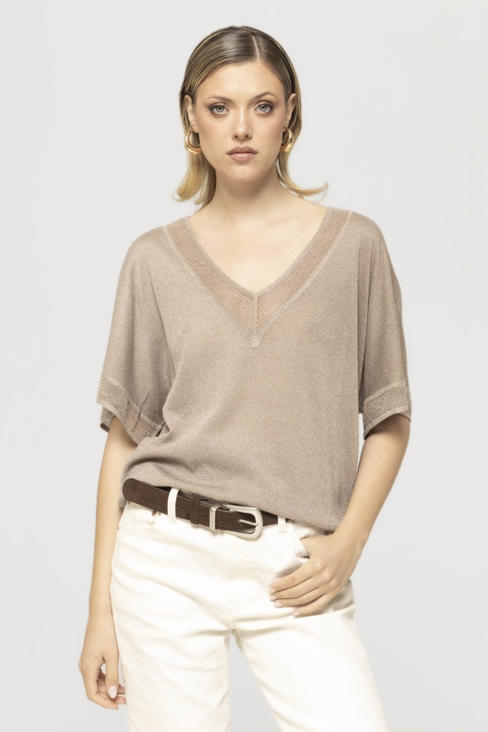 Bluza lejera cu sclipici Naomi
