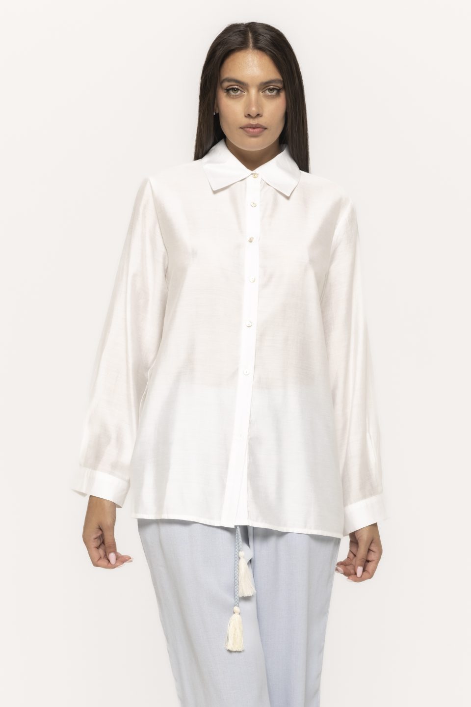 Camasa casual satinata Bella