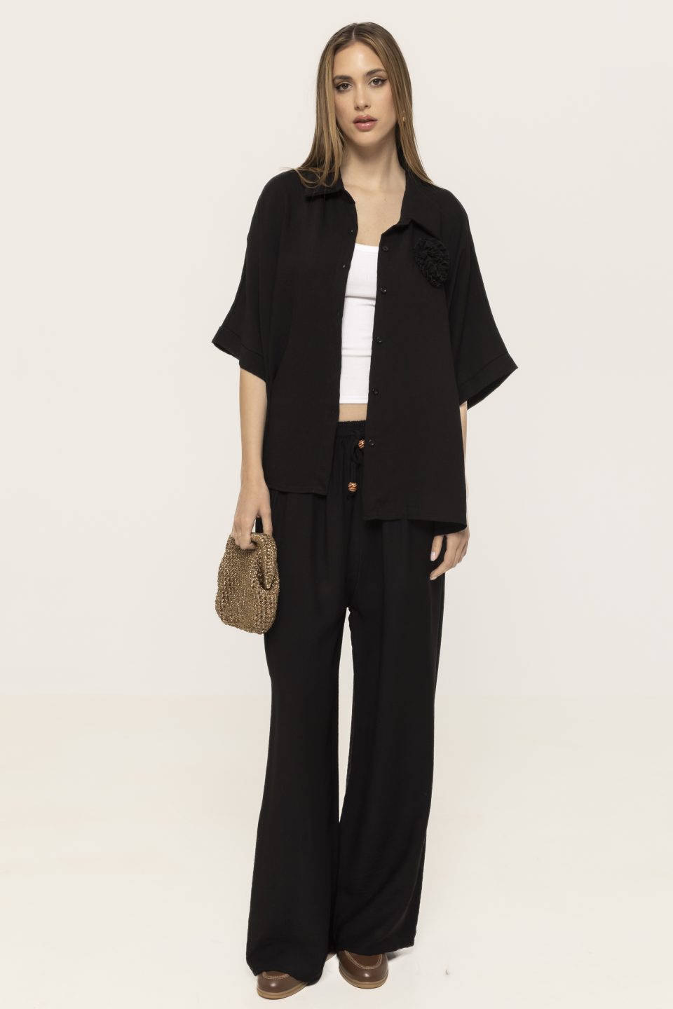 Pantalon casual cu șiret Elliot