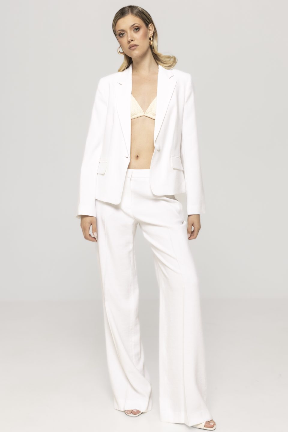 Pantalon office usor evazat Olimpia