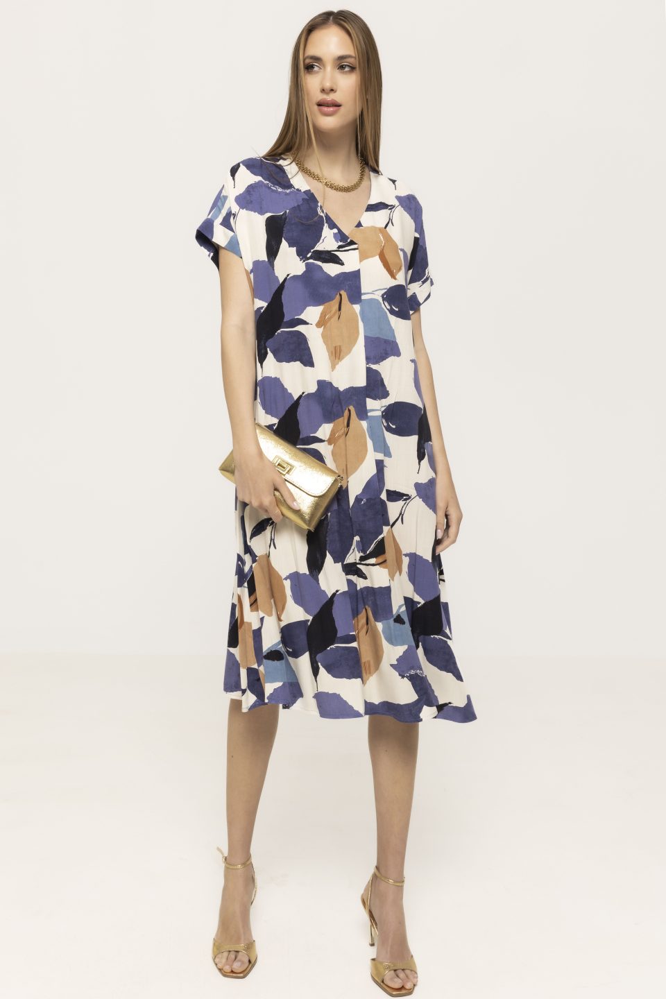 Rochie casual cu imprimeu Any