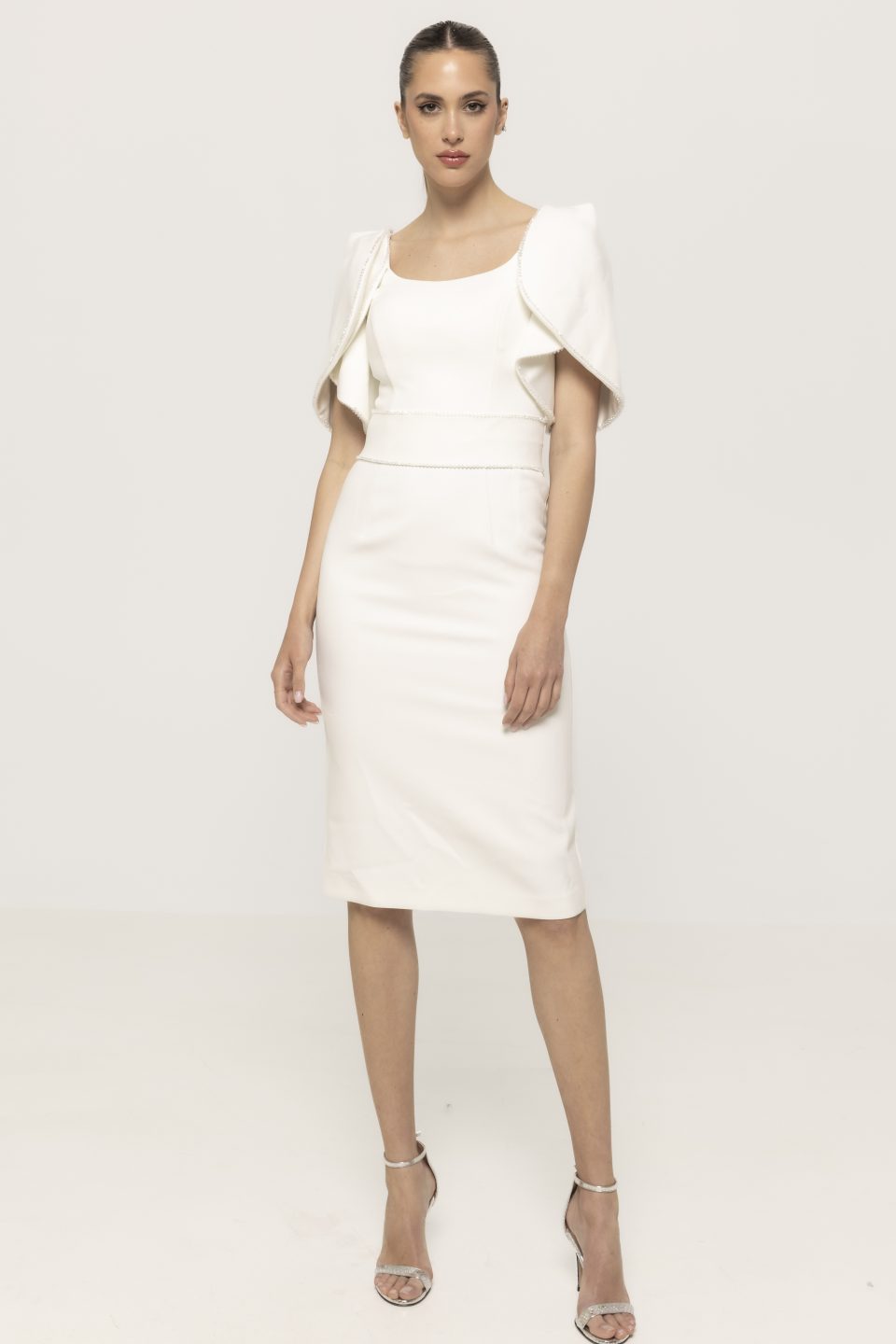 Rochie midi cu croială conică Edith