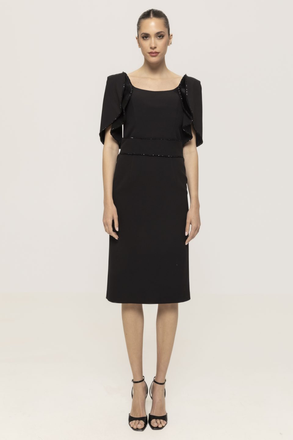 Rochie midi cu croială conică Edith