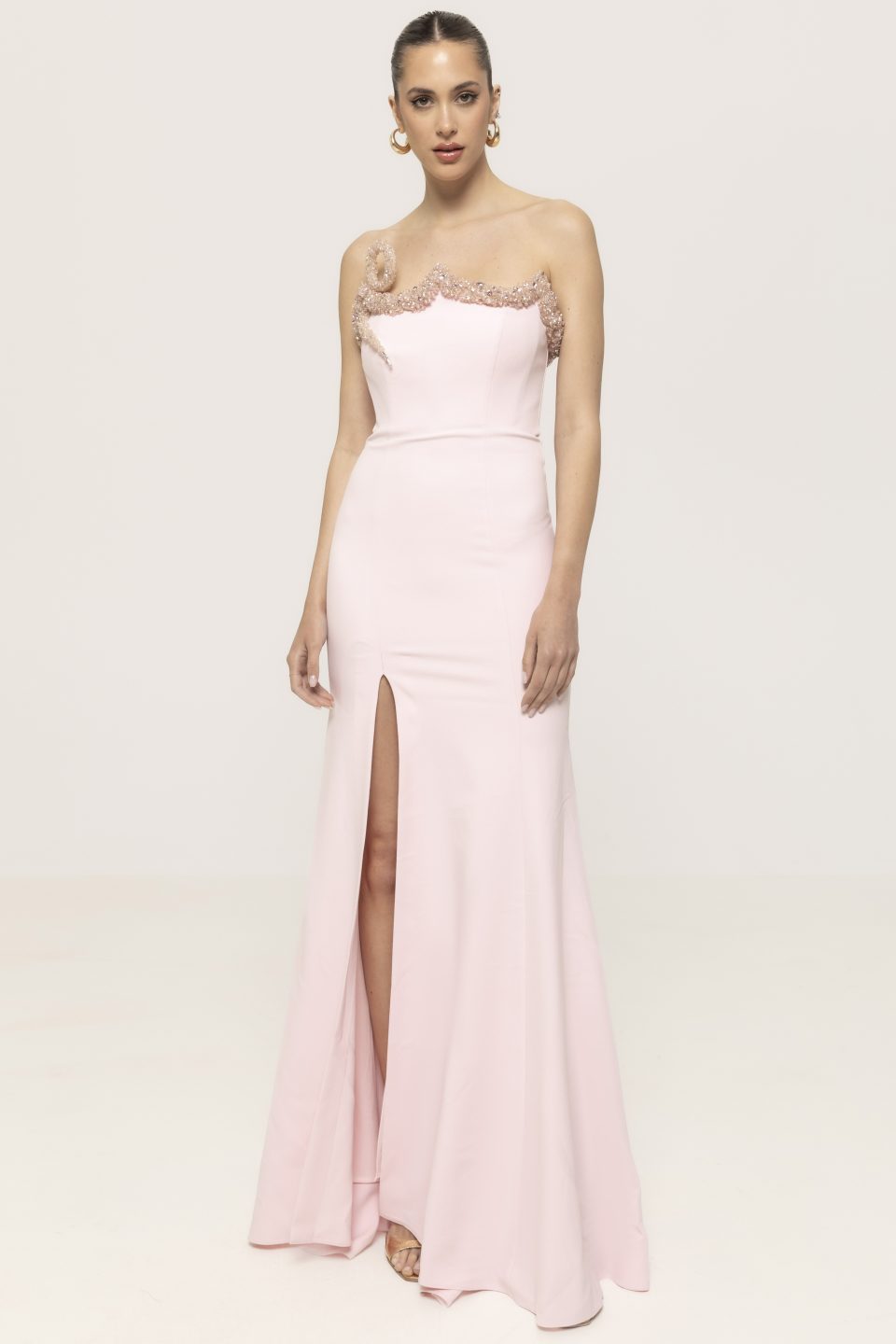Rochie de seară cu bust decorat Iris