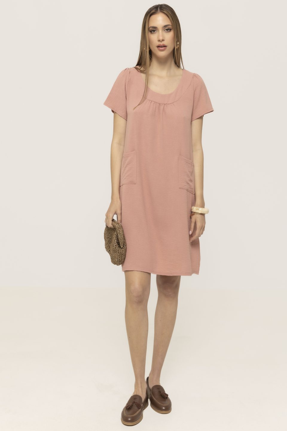 Rochie casual cu buzunare Nadine