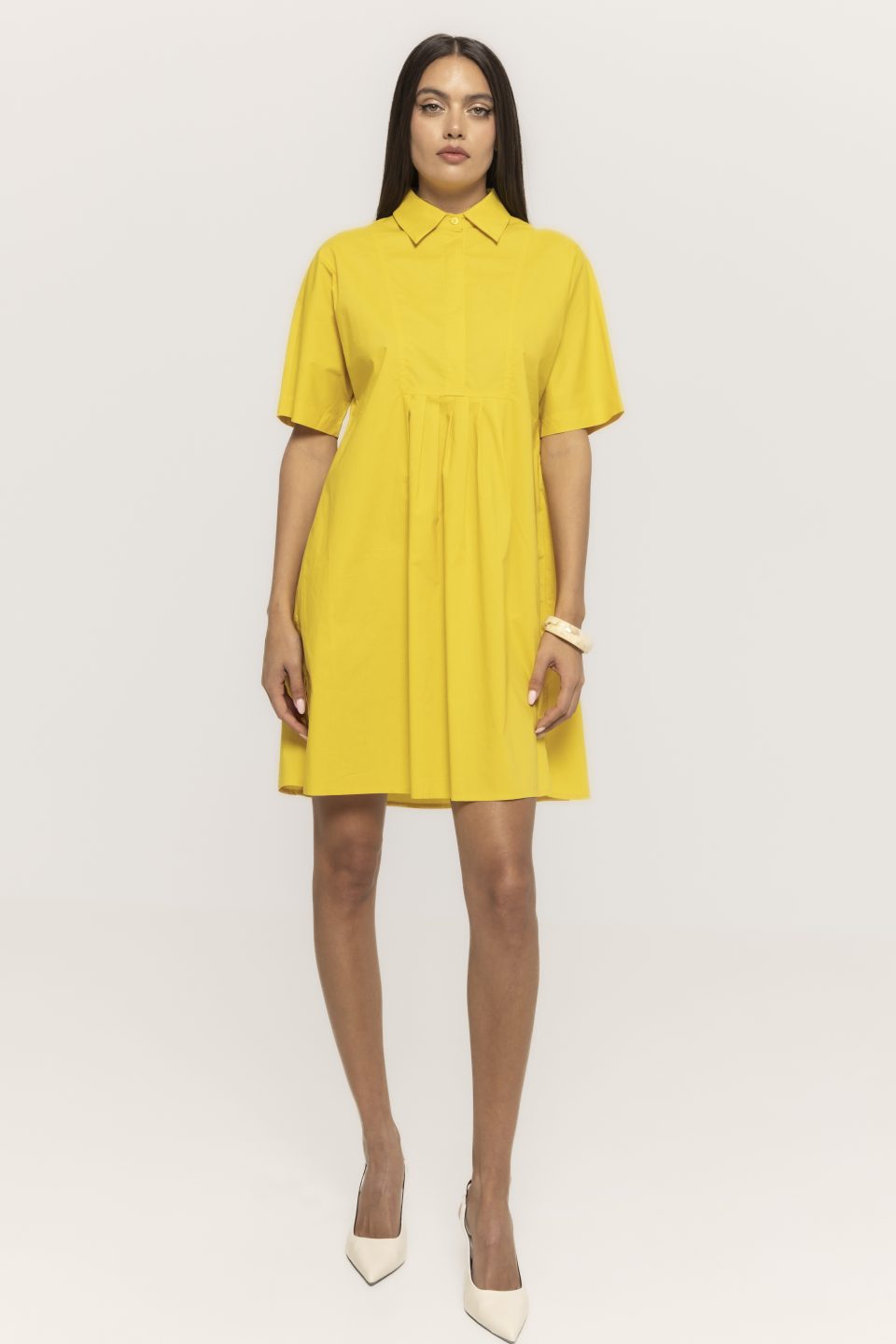 Rochie scurta cu nasturi Paula
