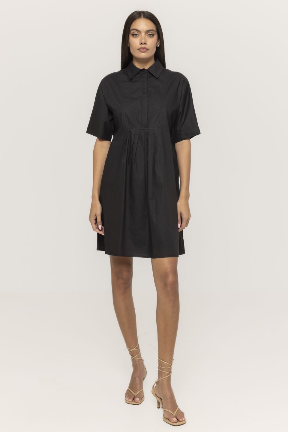 Rochie scurta cu nasturi Paula