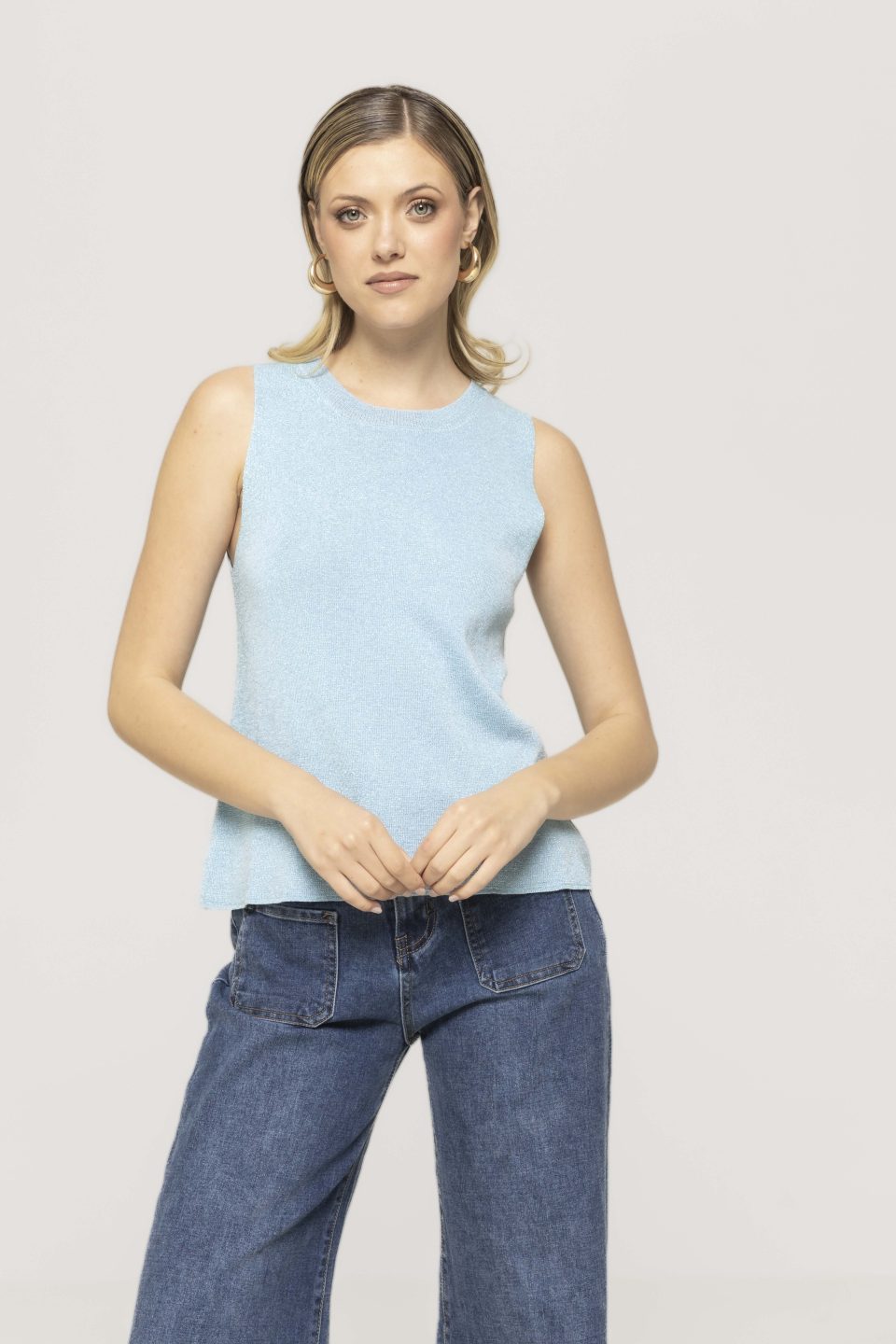 Top cu sclipici Ingrid