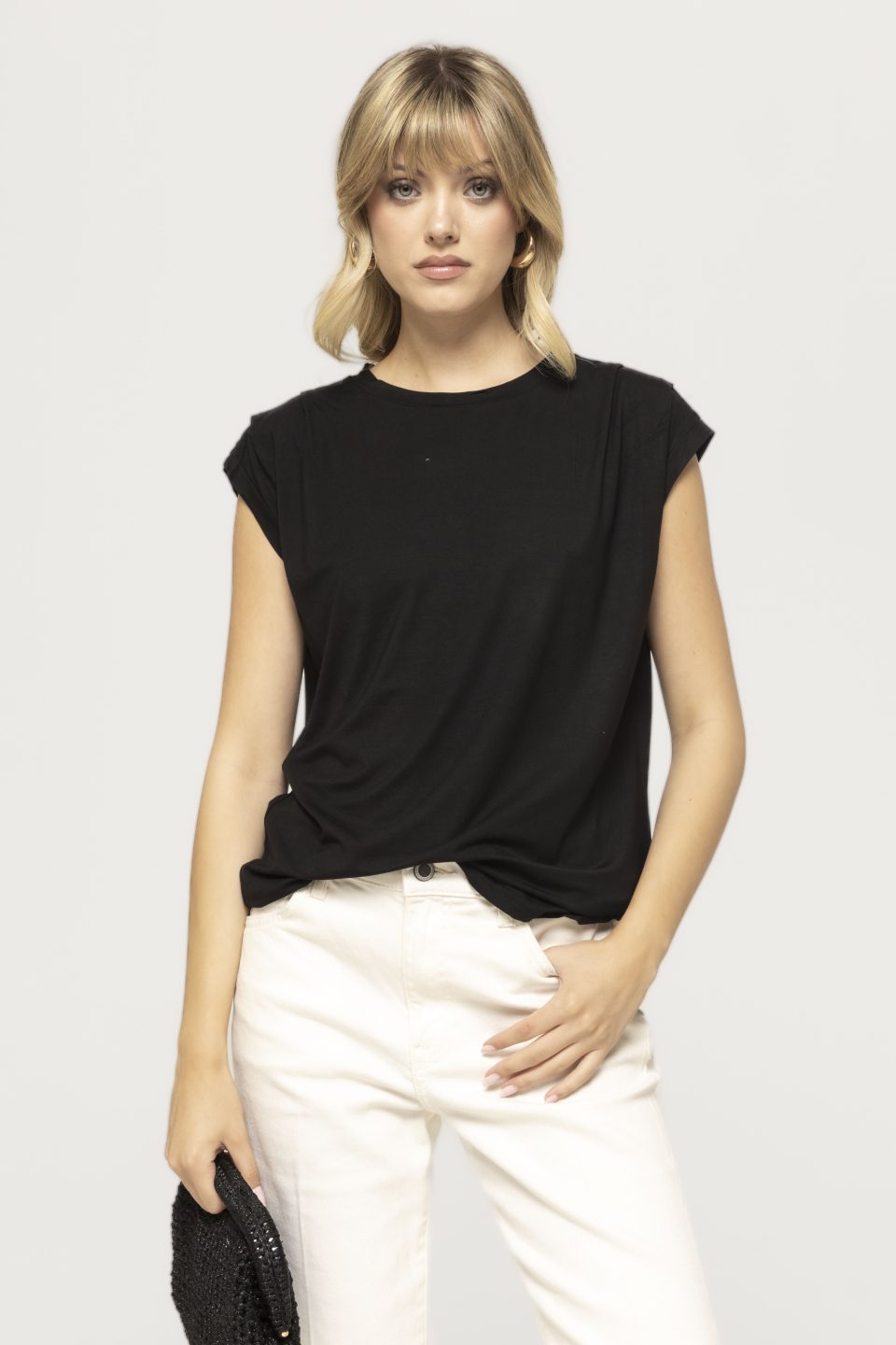 Tricou incretit la umeri Betty