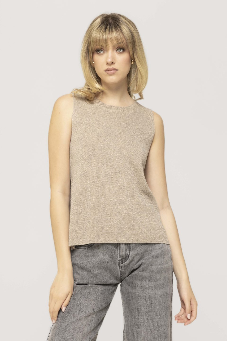 Top cu sclipici Ingrid