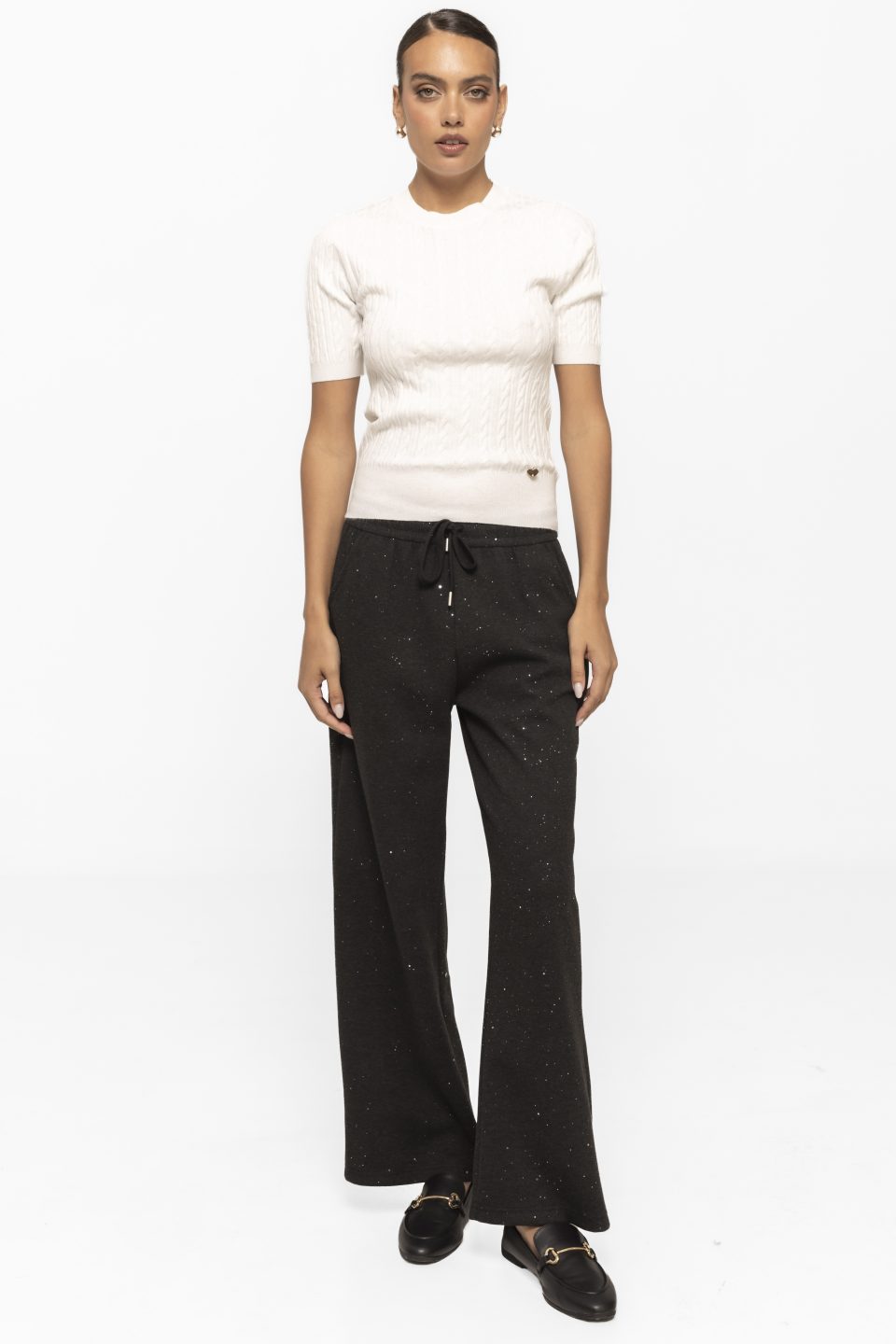 Pantalon casual cu siret Verona