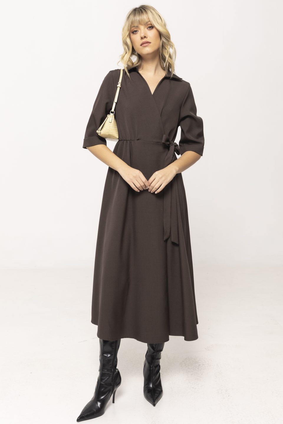 Rochie petrecuta cu cordon lateral Olga