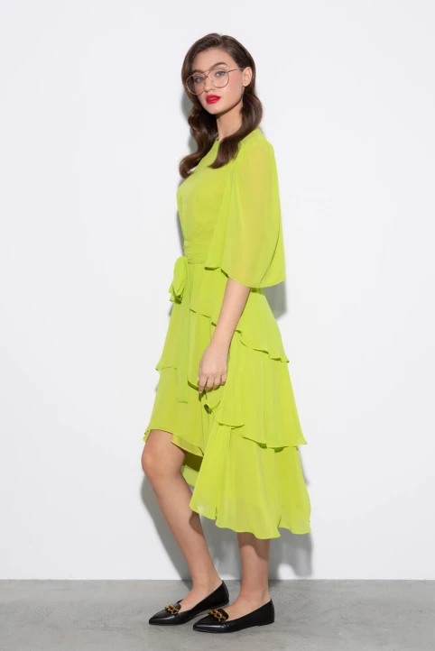 Rochie-lime-cu-volane-Aris-ETIC