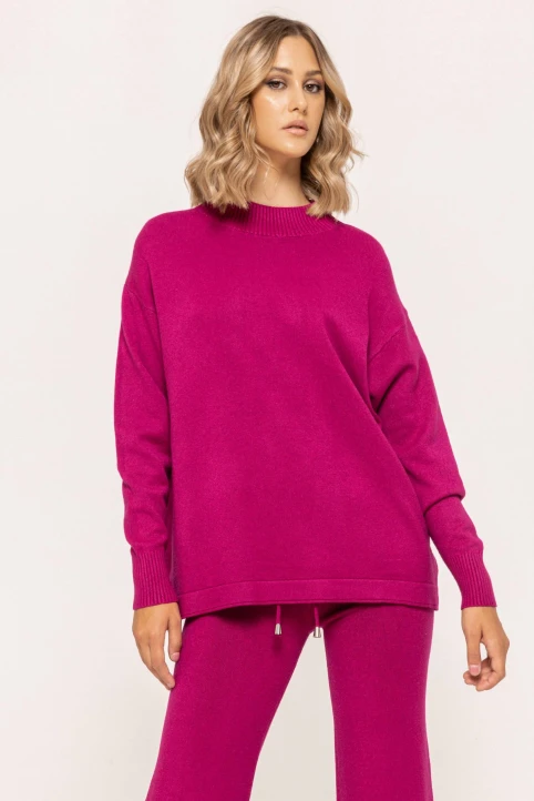 Pulover-din-tricot-Ioana-ciclam