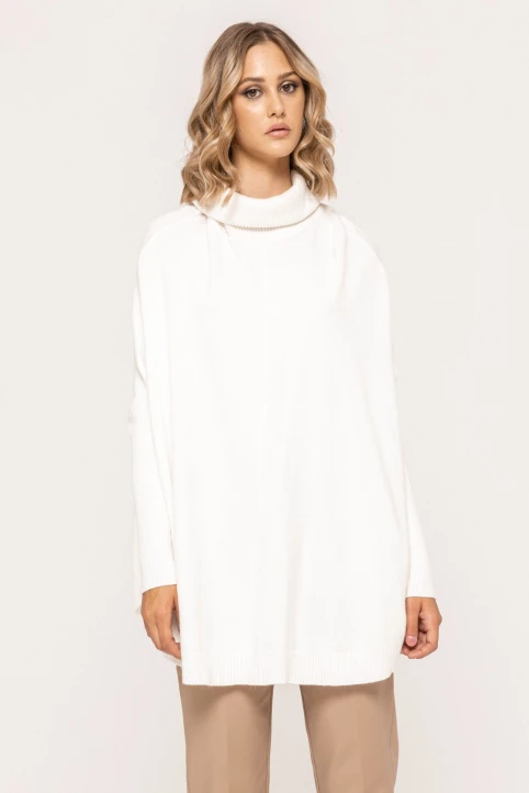 Pulover-oversized-cu-guler-Paula-ivory