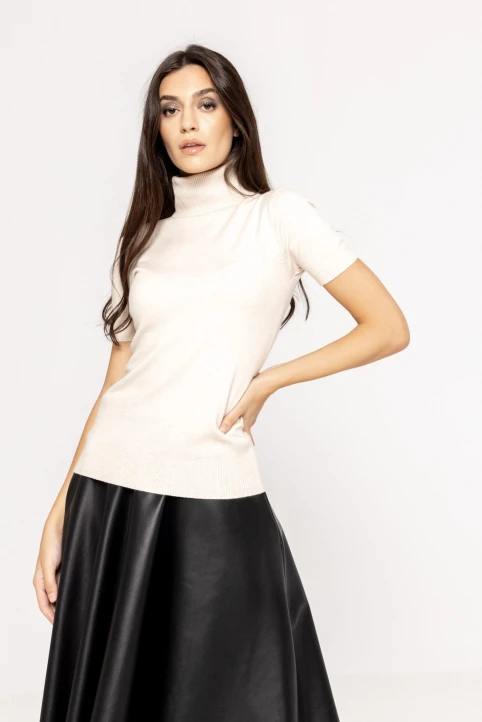 Helanca-cu-maneca-scurta-Rose-ivory-ETIC